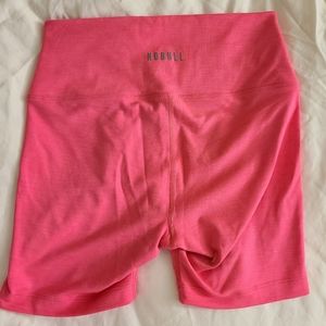 Nobull High rise short 6" neom ribbed